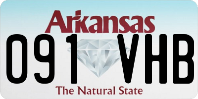 AR license plate 091VHB