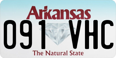 AR license plate 091VHC