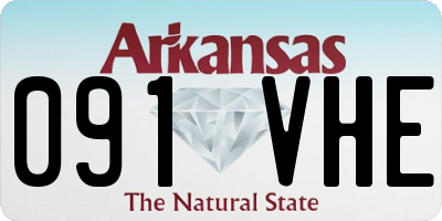 AR license plate 091VHE