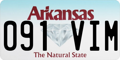 AR license plate 091VIM