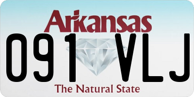 AR license plate 091VLJ