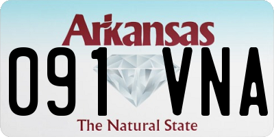 AR license plate 091VNA