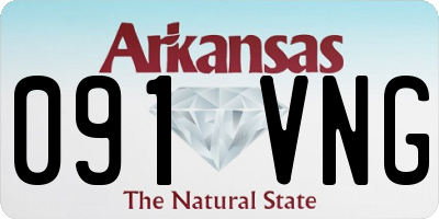 AR license plate 091VNG