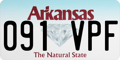 AR license plate 091VPF