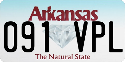 AR license plate 091VPL
