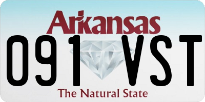AR license plate 091VST