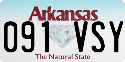 AR license plate 091VSY