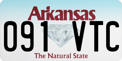 AR license plate 091VTC