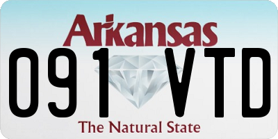 AR license plate 091VTD