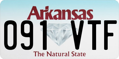 AR license plate 091VTF