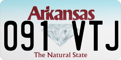 AR license plate 091VTJ