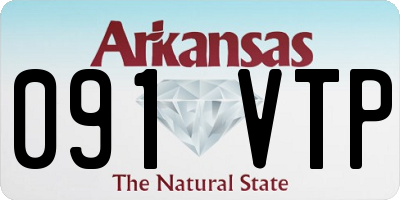 AR license plate 091VTP