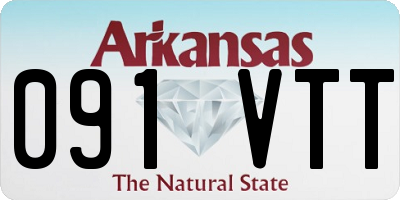 AR license plate 091VTT