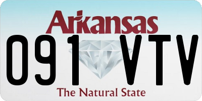 AR license plate 091VTV