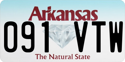 AR license plate 091VTW
