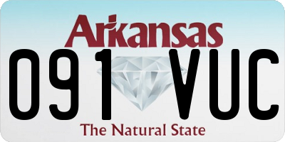 AR license plate 091VUC