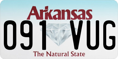 AR license plate 091VUG