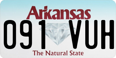 AR license plate 091VUH