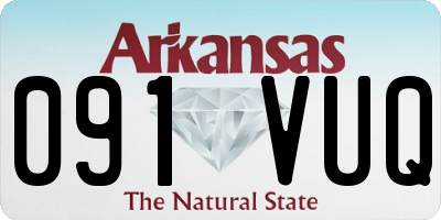 AR license plate 091VUQ