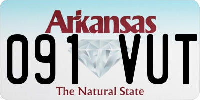 AR license plate 091VUT