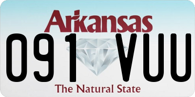 AR license plate 091VUU