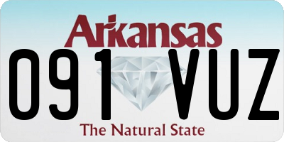 AR license plate 091VUZ
