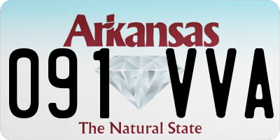 AR license plate 091VVA