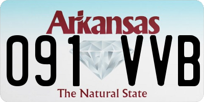 AR license plate 091VVB