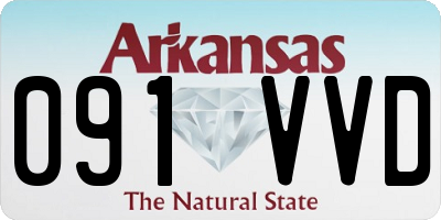 AR license plate 091VVD
