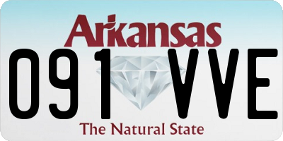 AR license plate 091VVE