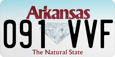AR license plate 091VVF