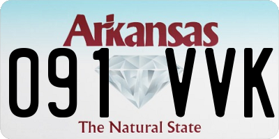 AR license plate 091VVK