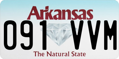 AR license plate 091VVM