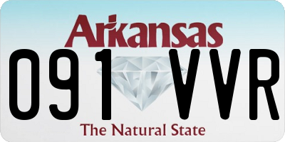 AR license plate 091VVR