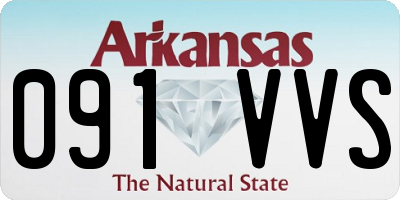 AR license plate 091VVS