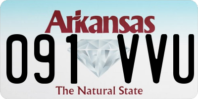 AR license plate 091VVU