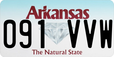 AR license plate 091VVW