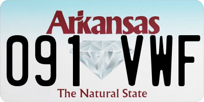 AR license plate 091VWF