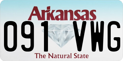 AR license plate 091VWG