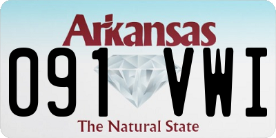 AR license plate 091VWI