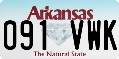 AR license plate 091VWK