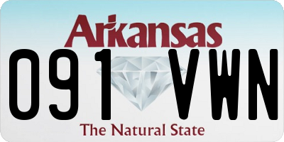 AR license plate 091VWN