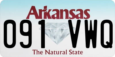 AR license plate 091VWQ