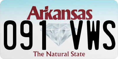 AR license plate 091VWS
