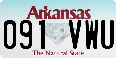 AR license plate 091VWU