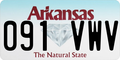 AR license plate 091VWV