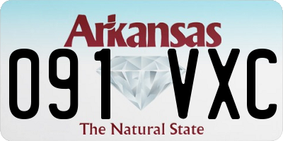 AR license plate 091VXC