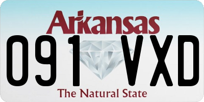 AR license plate 091VXD