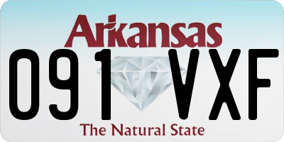 AR license plate 091VXF