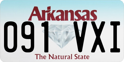 AR license plate 091VXI